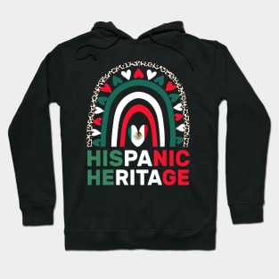 Mexican Flag Hispanic Heritage Month Mexico Hoodie